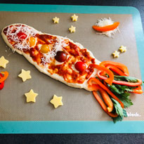 Raketenpizza
